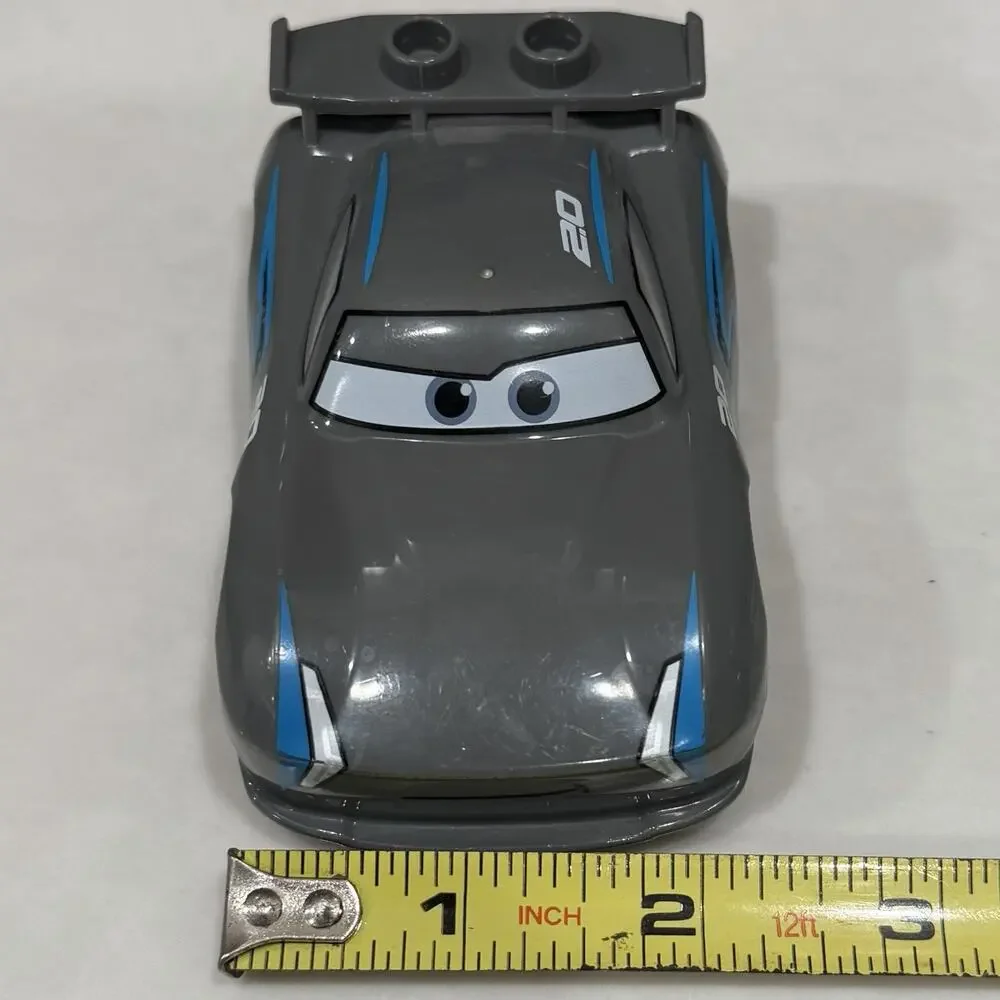 Lego DUPLO-Disney Pixar CARS 3 - Gray-JACKSON STORM Car/Vehicle ONLY- Piston Cup